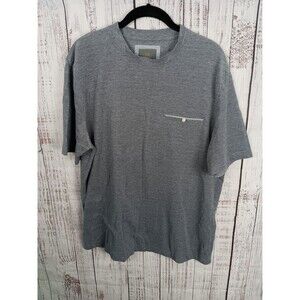 Thomas Dean Performance Polo T-Shirt Men's Large 100% Cotton Short Sleeve